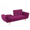 LV327  Modern Purple Fashionable Sofa Bed