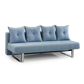 L3007  Light Blue Fashionable Sofa Bed