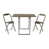 1+2 Folding Table and Chair Set 6T-012