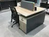 China Factory price E1 grade good quality MFC staff office table desks