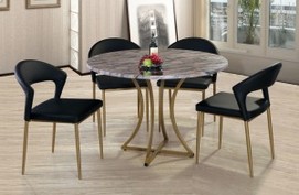 GS-5170 Modern Dining Table and Chairs Set