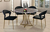 GS-5170 Modern Dining Table and Chairs Set