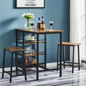 GS-BR1175  3pc Dining Table Bar Table Sets