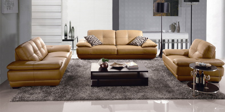 666B Modern Leisure Leaher Sofa Set