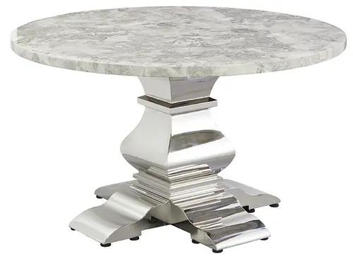 1302R#1  Marble Dining Table