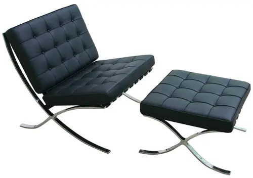 MS-3101 Modern Black Leisure Chair