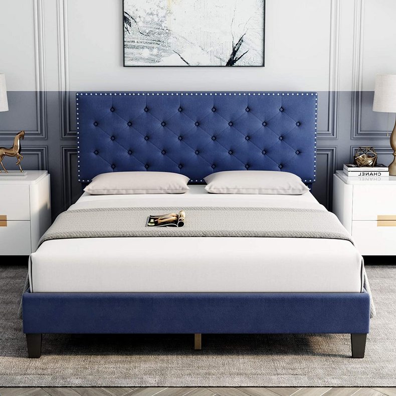 Upholstered Platform Bed Frame