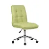Comfort Upholstered Velvet Task Desk Executive Home Office Chair Swivel