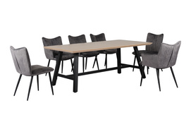 Dining table and chair set F-1385,DX-2093