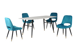 Dining table and chair set F-1378,DX-2087