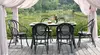 Outdoor Garden Aluminum Dining Table and Chairs Set