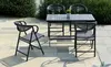 Outdoor Garden Aluminum Table and Chairs Set