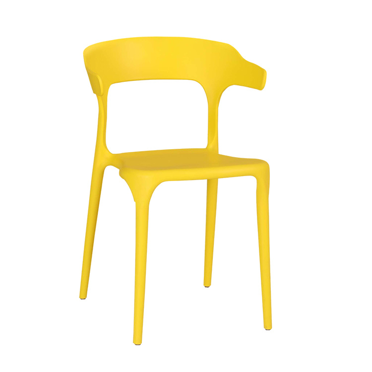 Wholesale modern Special home furniture stackable PP dining plastic chairs cheap price restaurant coffee chair