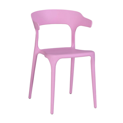 Wholesale modern Special home furniture stackable PP dining plastic chairs cheap price restaurant coffee chair