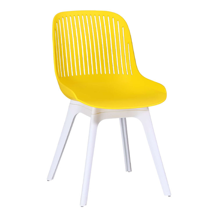 Multicolor Restaurant Cafe Bar PP Plastic Chair