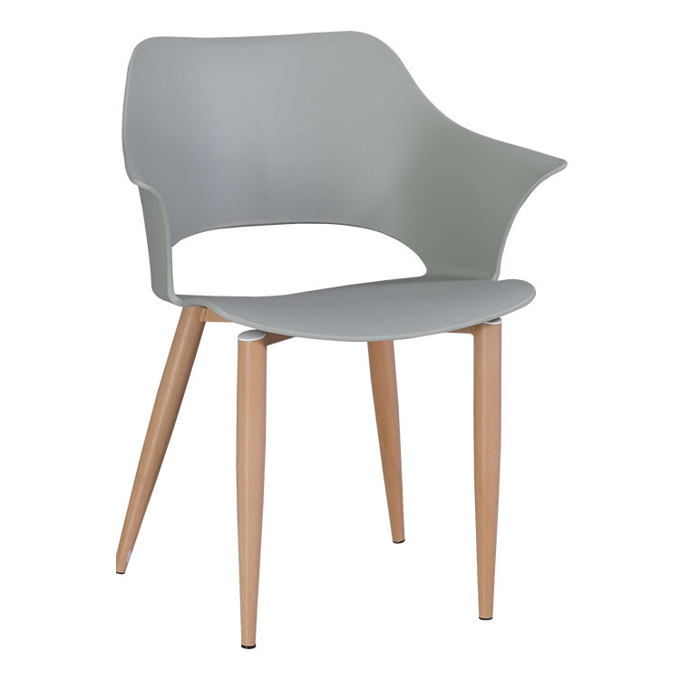 Pp Chair With Metal Leg Plastic Hotel Restaurant Used Dining Chairs