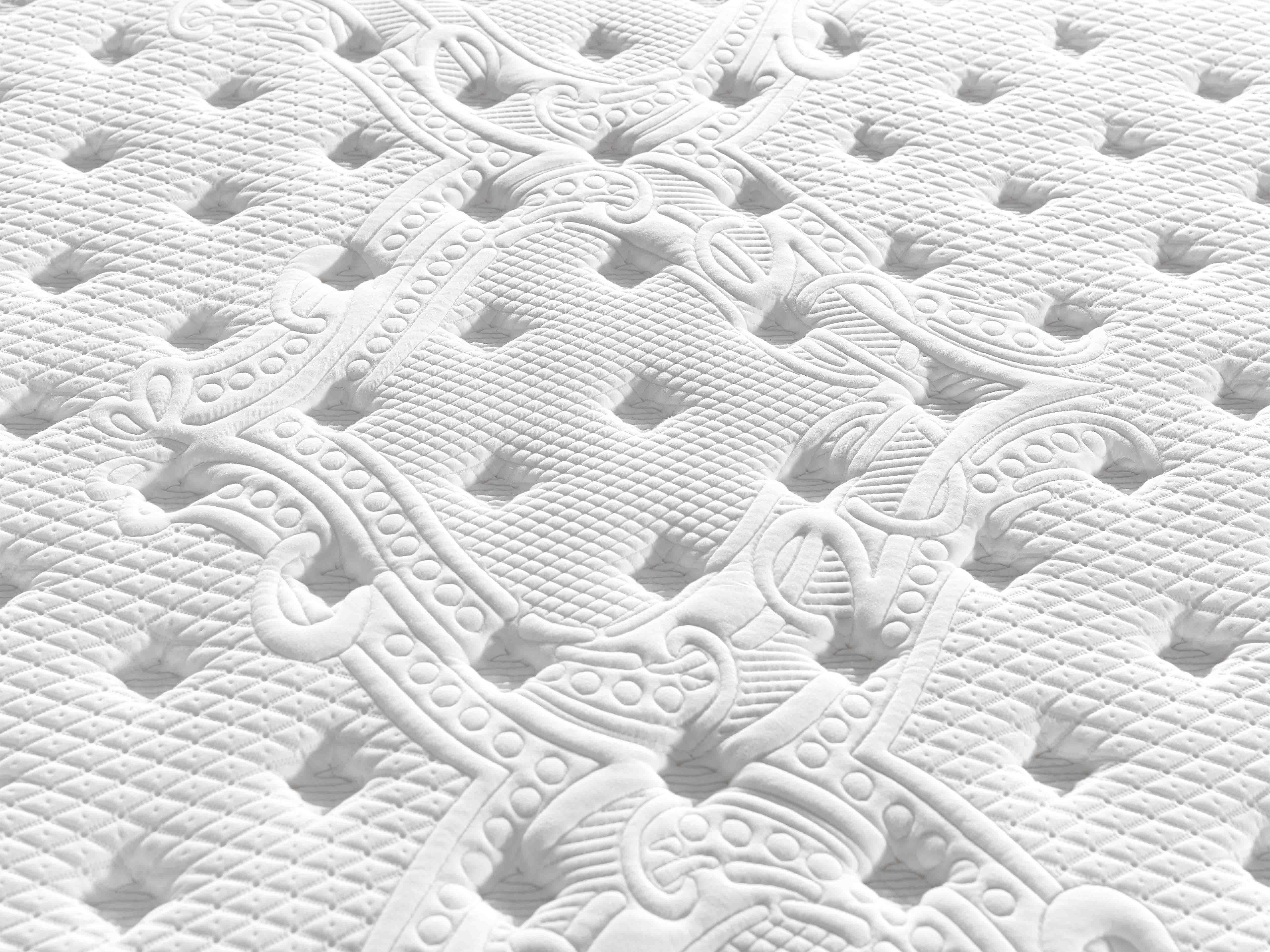 Pillow top latex memory foam pocket spring mattress