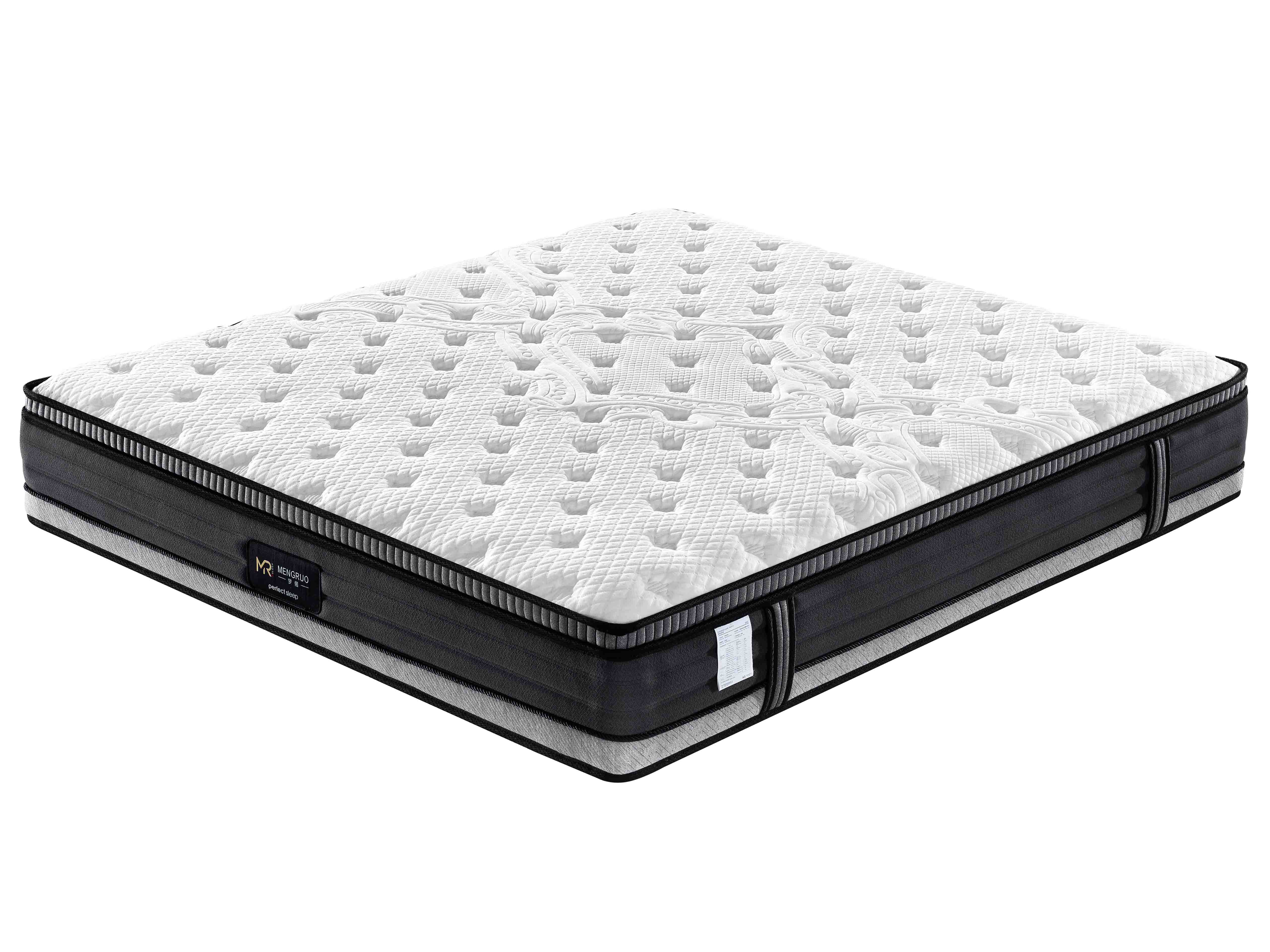 Pillow top latex memory foam pocket spring mattress