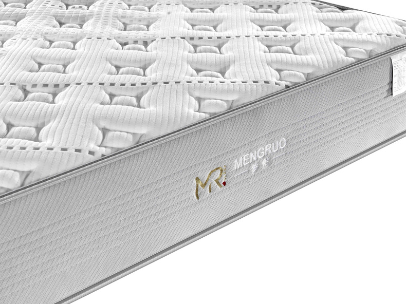 High density sponge  queen size memory  foam mattress with spring