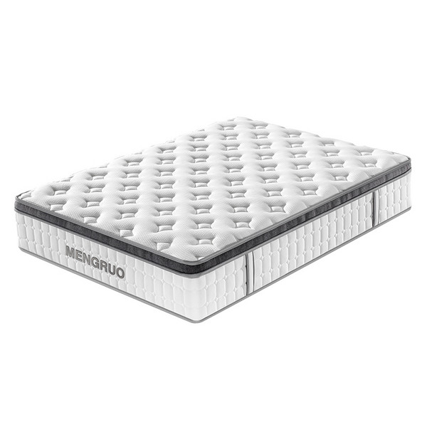 pocket spring vacuum compressed Pillow top mattress