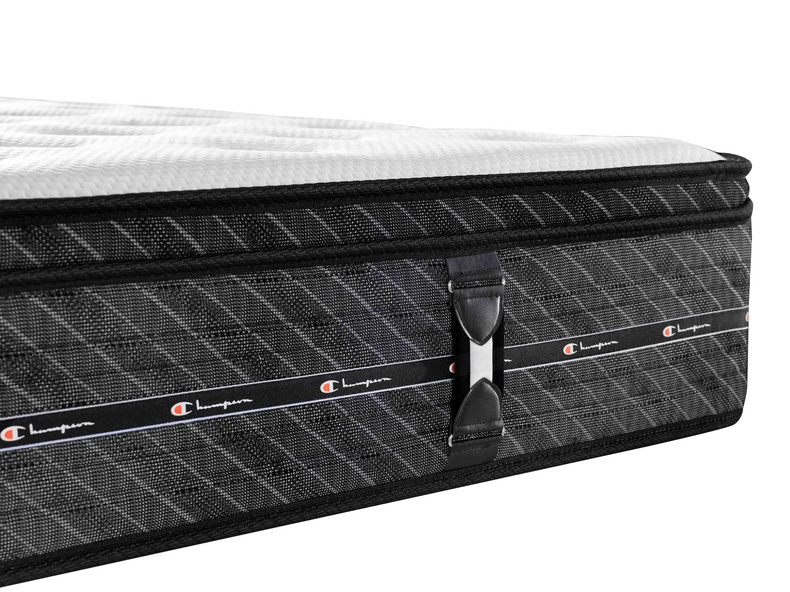 sleep well roll up king size plush soft mattress with pocket spring