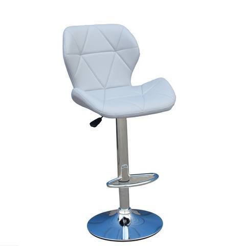 Leather Barstool Low Back High Chair Barstool