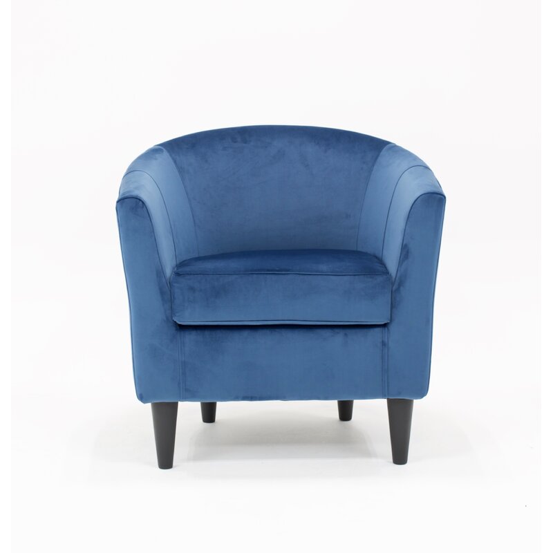 Nordic Modern Leisure Accent Chair for Living Room Lounge Dining Fabric Sofa Recliner Chair