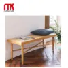 Popular Rattan New Design Furniture Wooden Bench