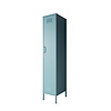 Single door steel household wardrobe