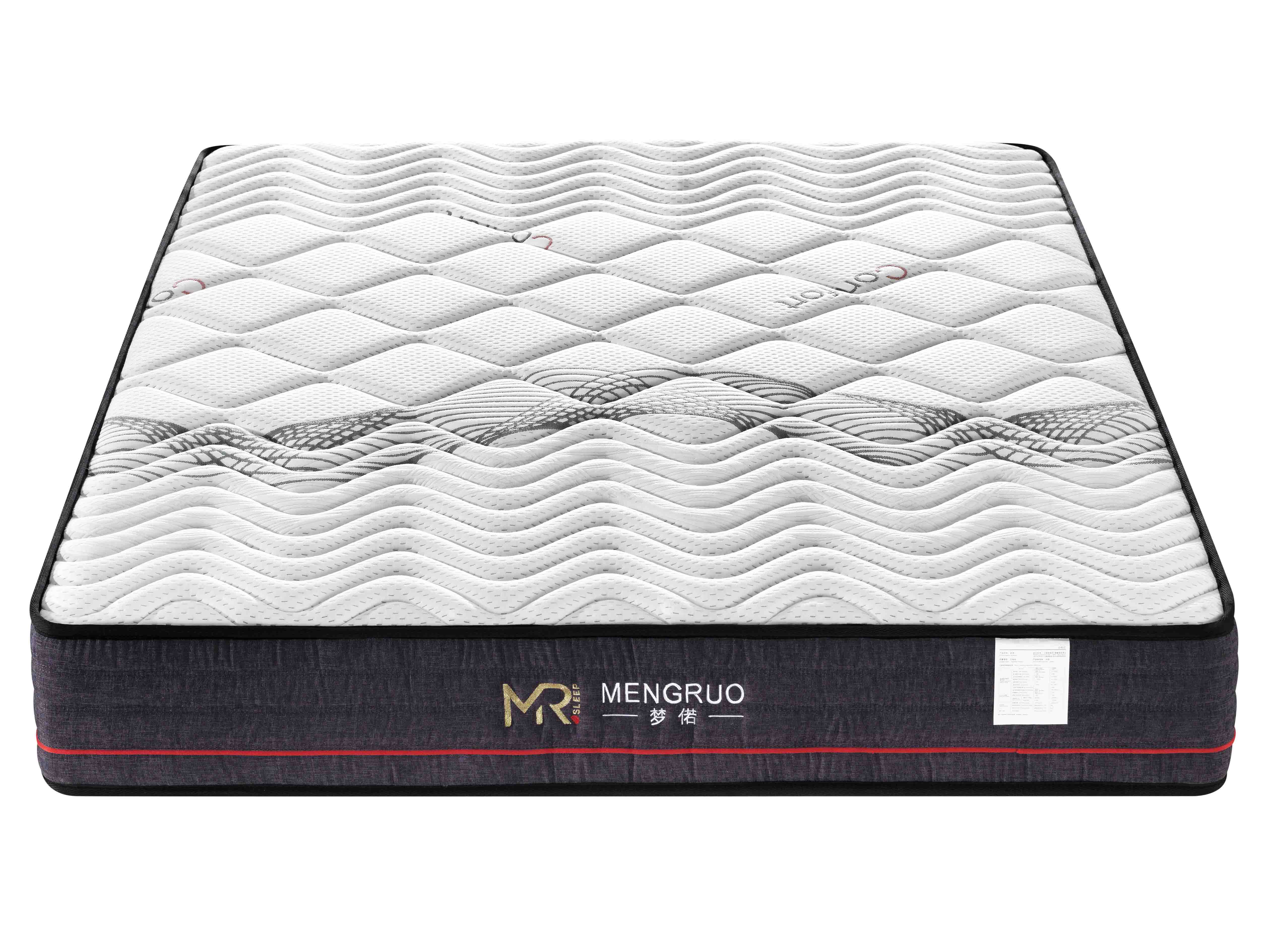 5 star hotel furniture compress double pocket coil spring mattress