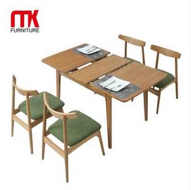 Modern Solid Wood Oak Dining Room Set