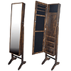 Standing mirror jewelry cabinet JC589