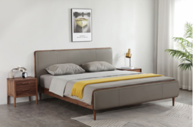 T2004-A/B Starlight Leather Double Bed