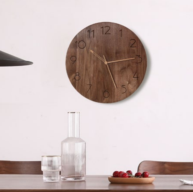 T2043-A/B Classical Literary Wooden Clock