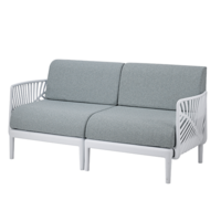 Nordic style simple washable fabric sofa living room furniture 2 seater sofa set designs