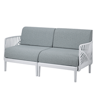 Nordic style simple washable fabric sofa living room furniture 2 seater sofa set designs