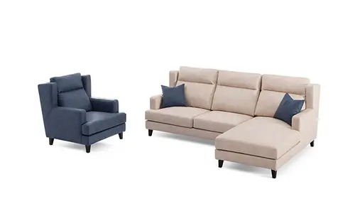 FS1002 Modern Minimalist Fabric Sofa Set