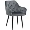 A503 velevt fabric dining chair