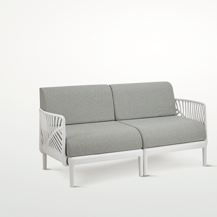 Nordic style simple washable fabric sofa living room furniture 2 seater sofa set designs