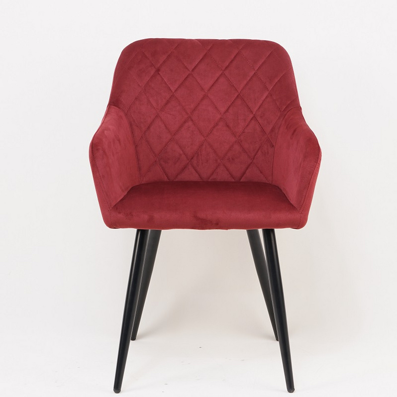 A641 cheap velvet fabric dining chair