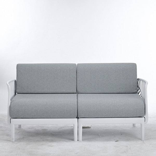 Nordic style simple washable fabric sofa living room furniture 2 seater sofa set designs