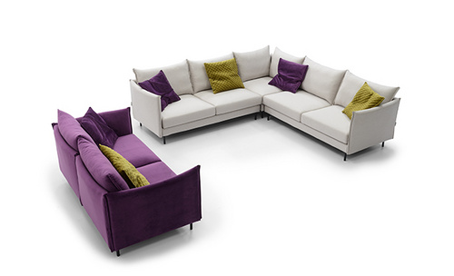 BS3157 Modern Minimalist Fabric Sofa Set