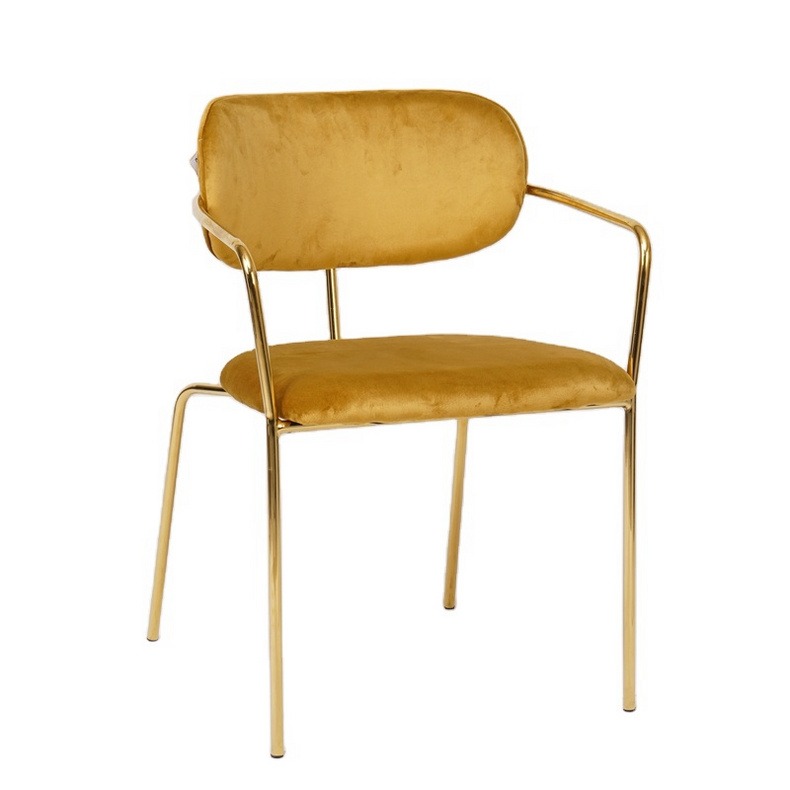 A234 golden leg armchair for dining room