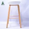 Plastic Chair White High Stool