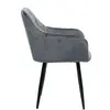 A503 velevt fabric dining chair