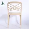 High Quality Modern Design For Dining Plastic Chair with Metal Legs