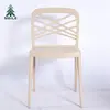 High Quality Modern Design For Dining Plastic Chair with Metal Legs