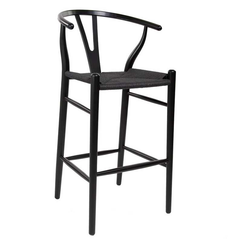 High Quality Beech Wood High Legs Chair