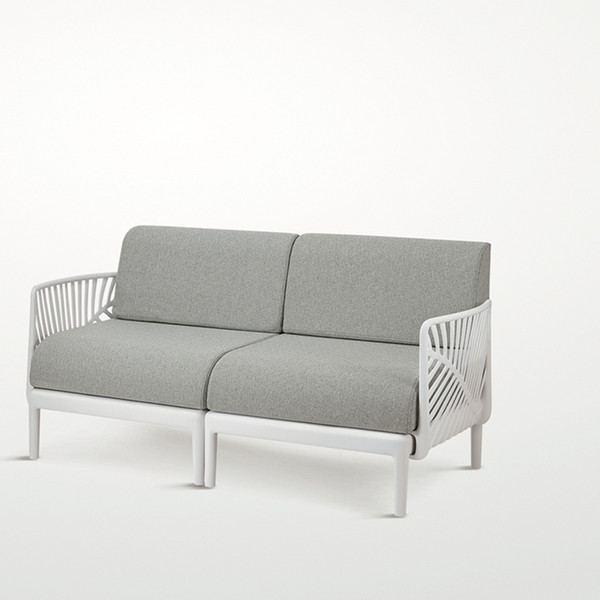 Nordic style simple washable fabric sofa living room furniture 2 seater sofa set designs