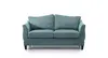 FS9028 Green Stylish Fabric Two-seater Sofa